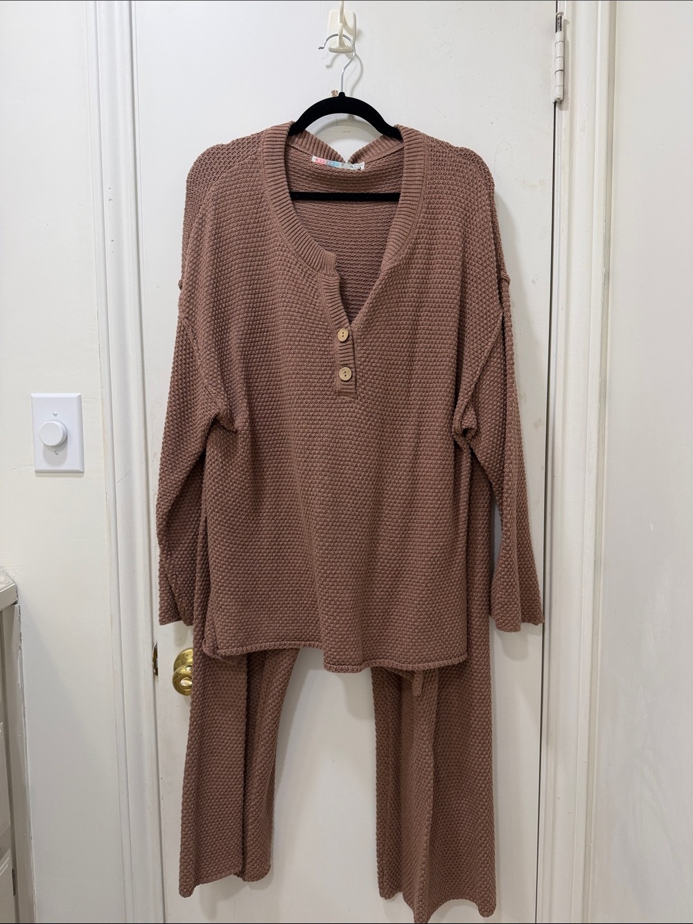 Free People Hailee Sweater Set - Dusty Rose